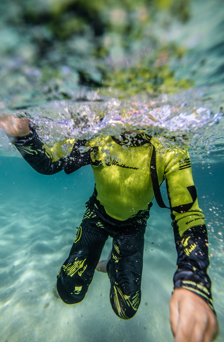 Children's Lime Fishbone Steamer