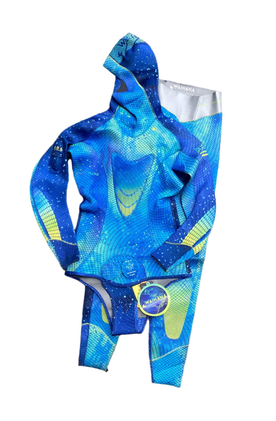 Women's Kajiki Blue 1.5mm Wetsuit