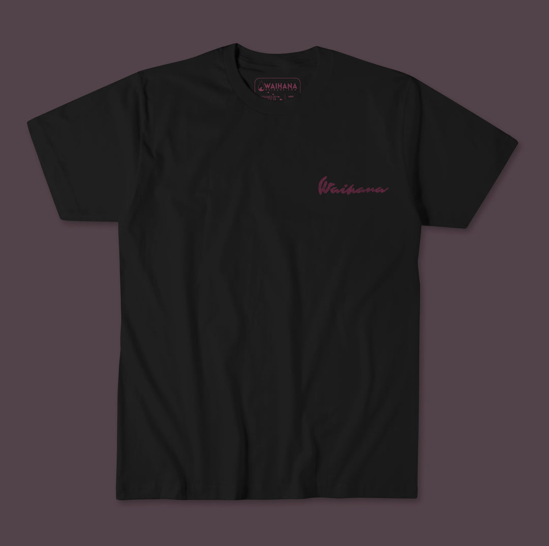 Pink Fishbone Premium Pima T-Shirt