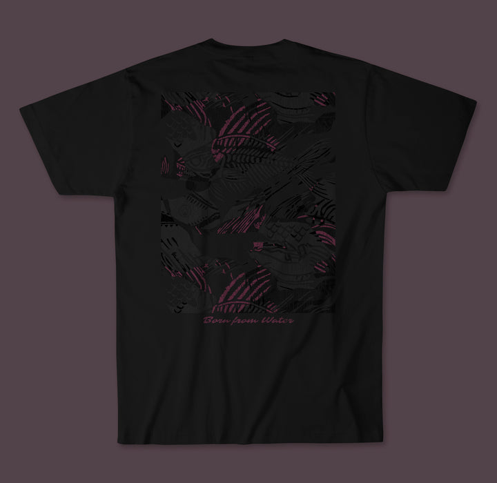 Pink Fishbone Premium Pima T-Shirt