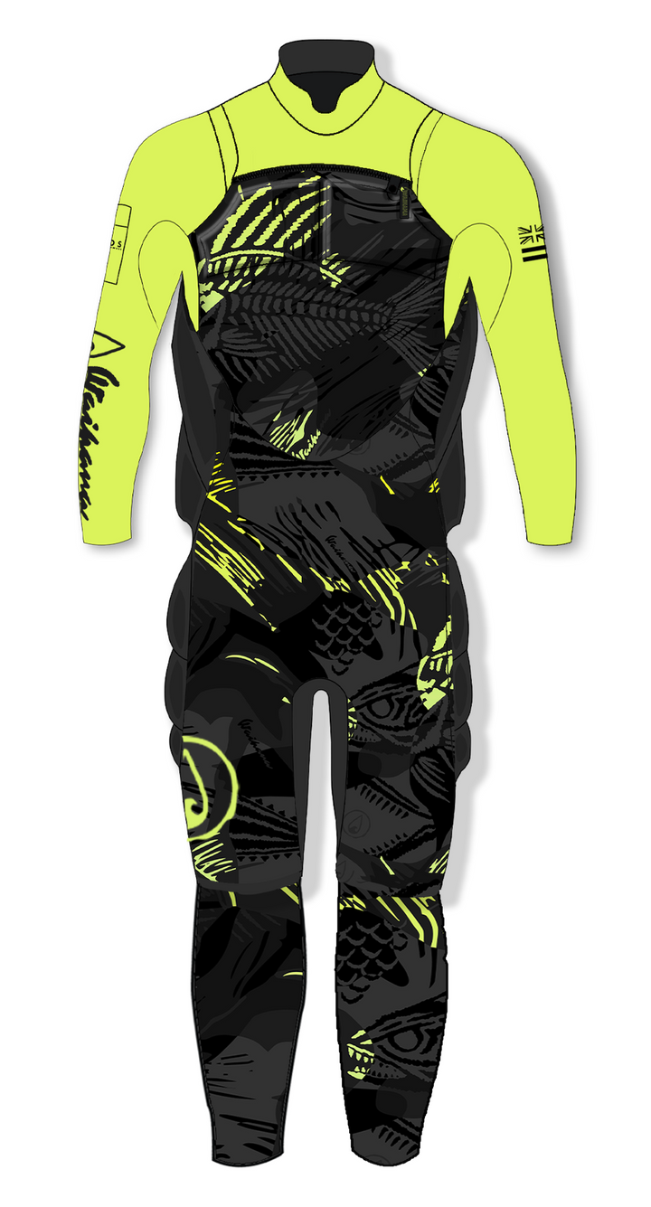 Men's Lime Fishbone Impact 5/4 Steamer