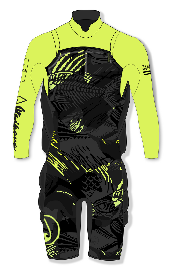 Men's Lime Fishbone Impact Spring Suit