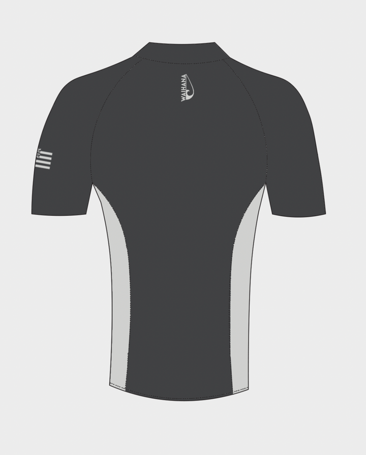 Rashguard à manches courtes anthracite