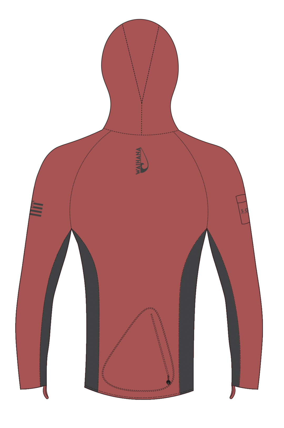 Rashguard à capuche Canyon Voyager