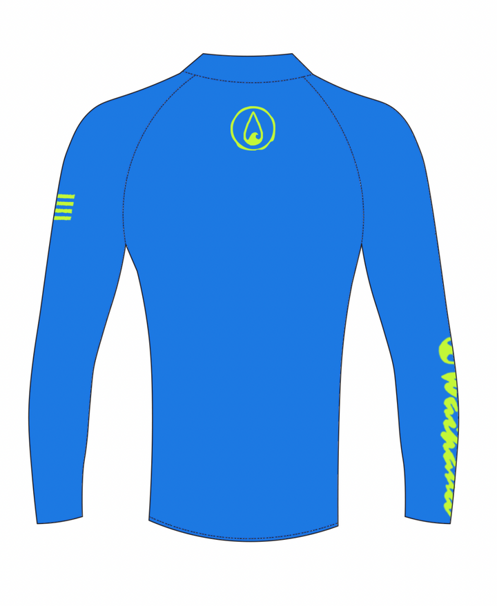 Children's Blue Long Sleeve Rashguard