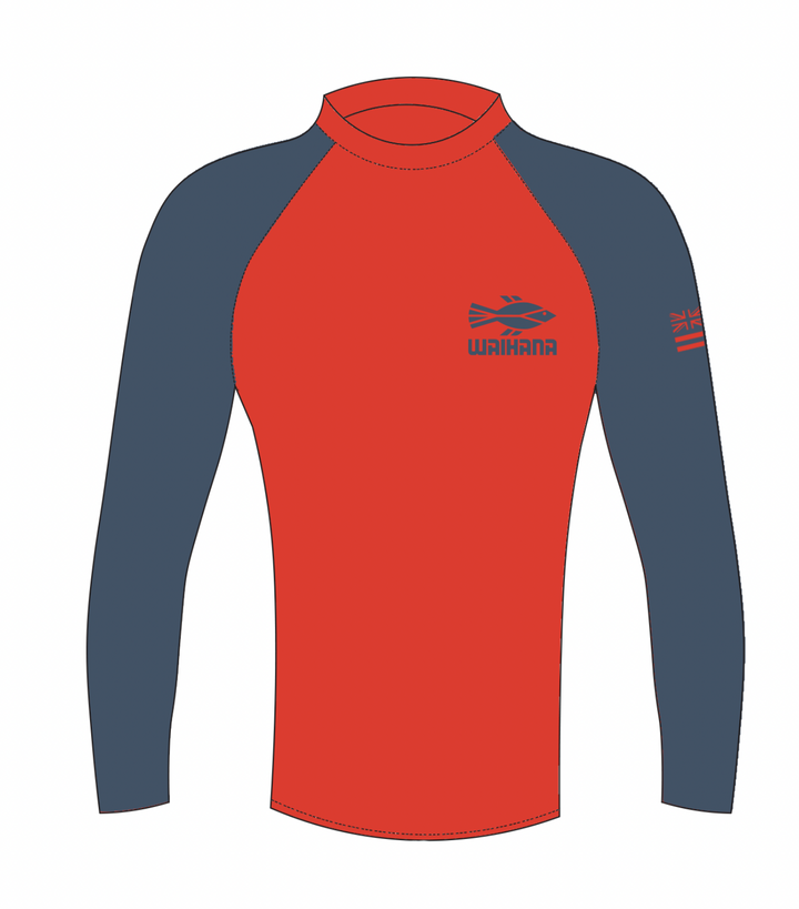 Children's Red Long Sleeve Rashguard