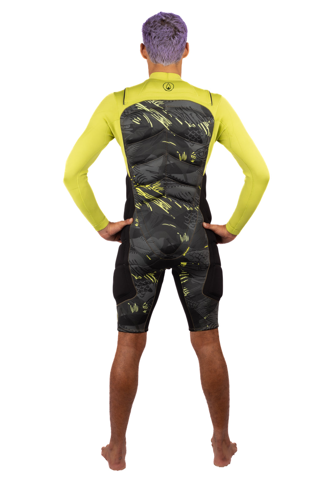 Men's Lime Fishbone Impact Spring Suit