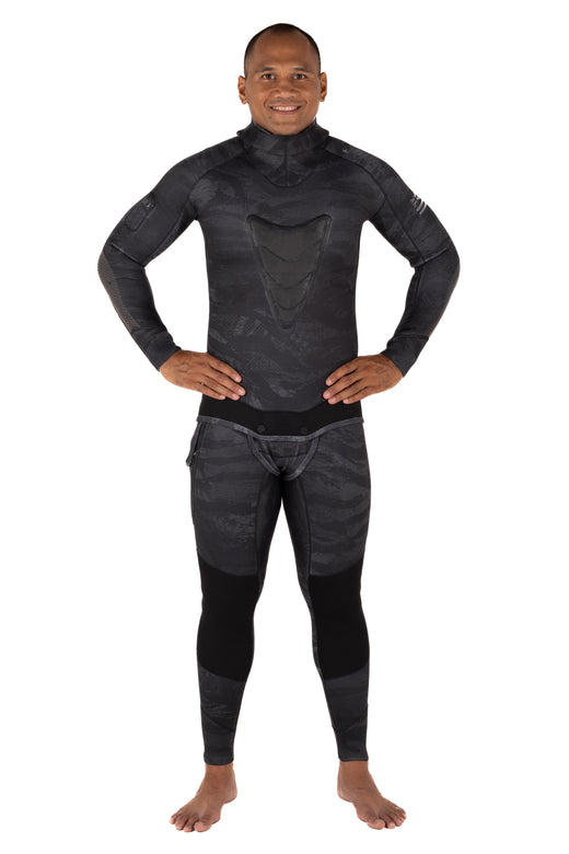 Traje de neopreno Tropicam negro de 7,5 mm para hombre