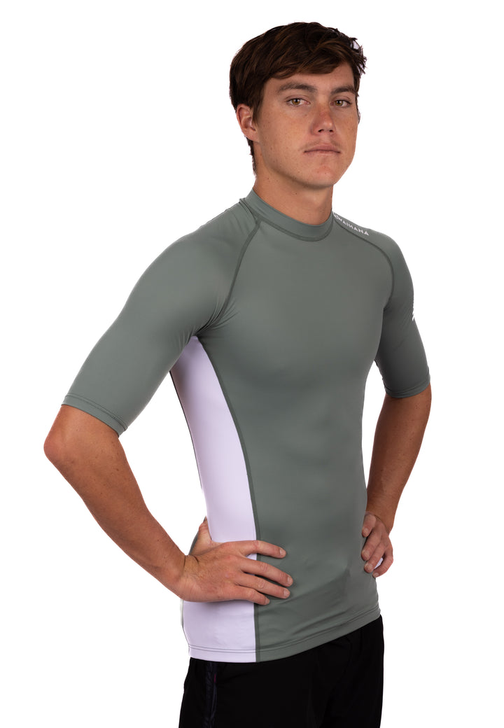Olive Short Sleeve Rashguard