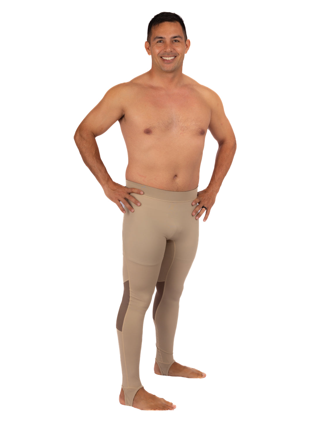 Legging Carvico Lycra beige