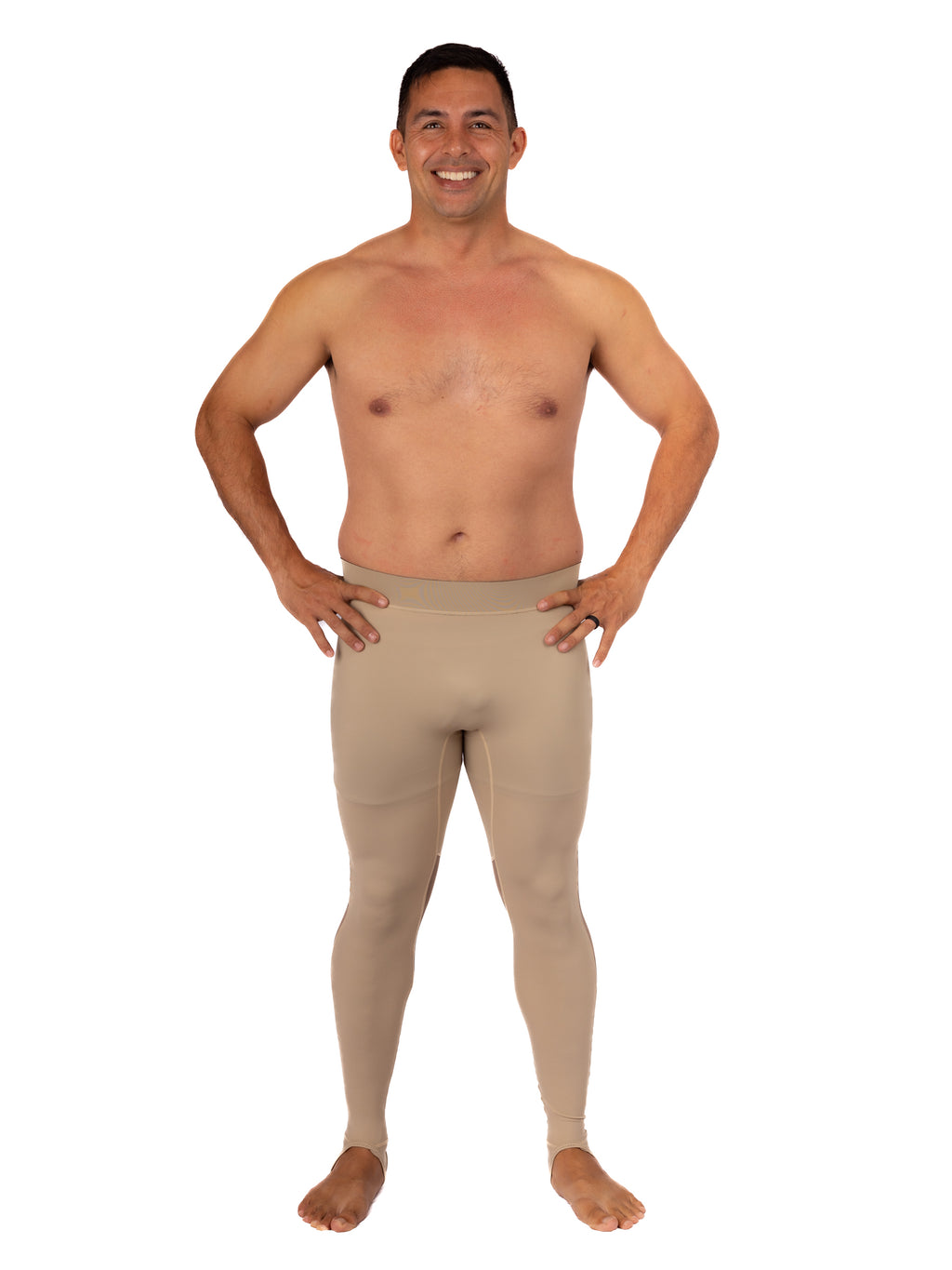 Legging Carvico Lycra beige