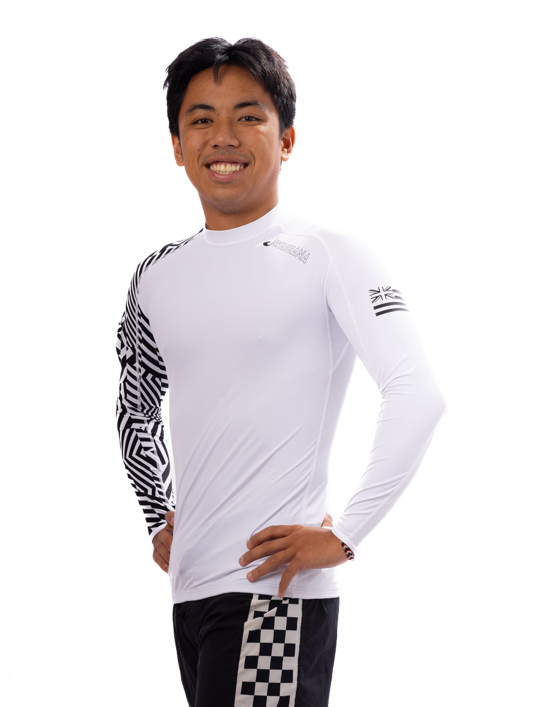 Rashguard de surf à capuche - Marron