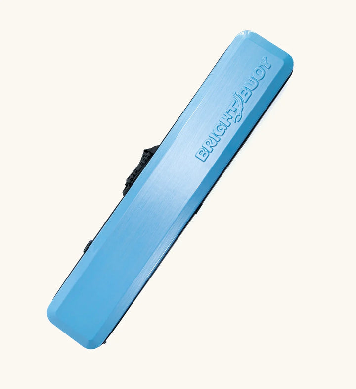 Long Fin Hard Travel Case Blue Lagoon