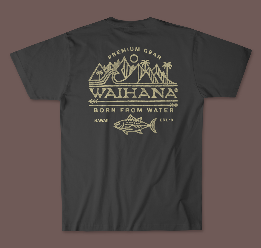 T-shirt Mauka à Makai pour homme